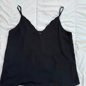 Socialite Black Camisole Top Size Large